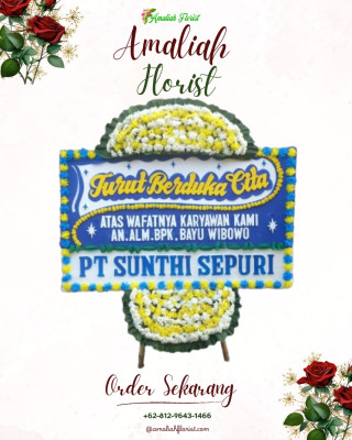 Papan Bunga Duka di Sungai Baru