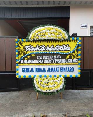Papan Bunga Duka di Sungai Baru
