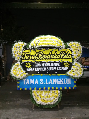 Papan Bunga Duka di Sungai Baru