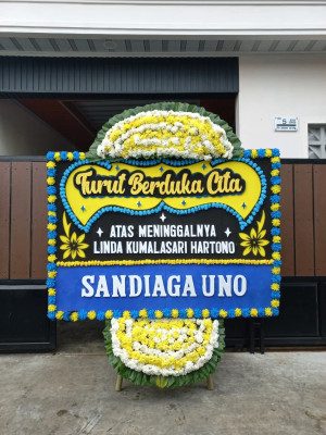 Papan Bunga Duka di Sungai Baru